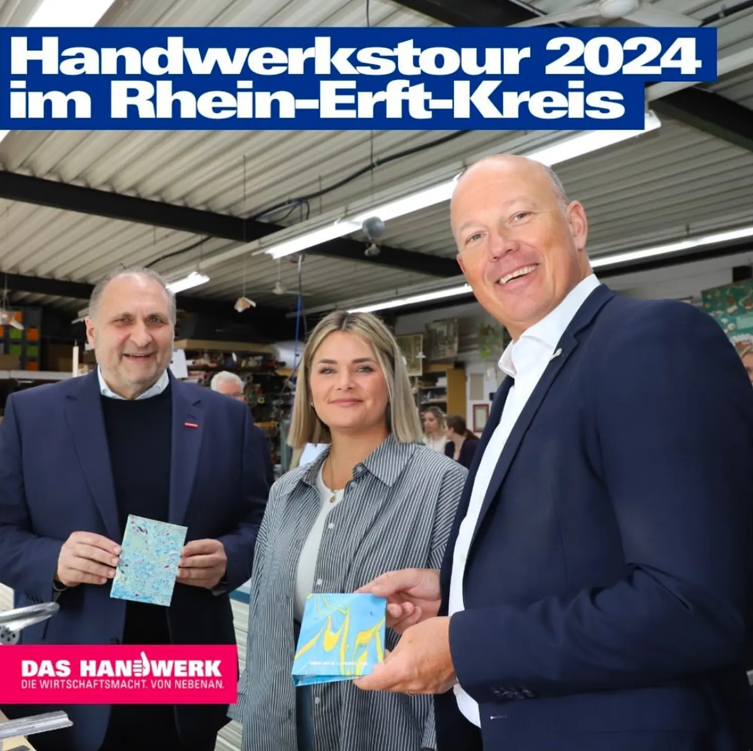 Handwerkstour 2024 der Buchbinderei Zimmer