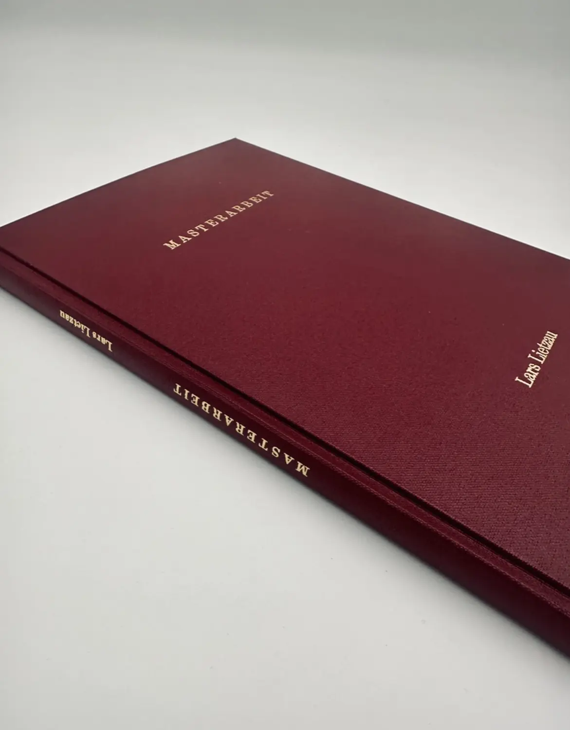 Bachelorarbeiten der Buchbinderei Zimmer
